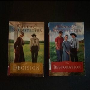 The Decision and The Restoration Book Set by Wanda Brunstetter